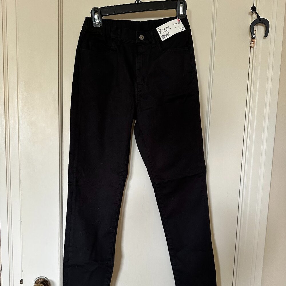 Uniqlo Kids Ultra Stretch Soft Jeans/ Black Size 13